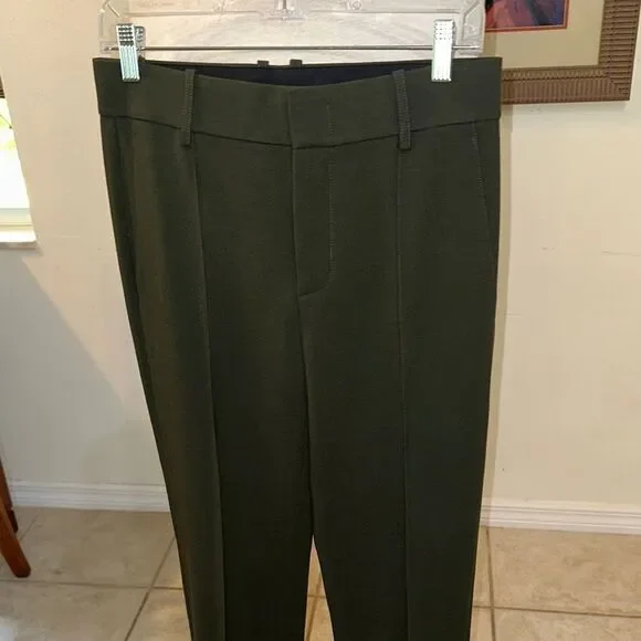 Vince Dark Green Women's Flat Front Dress Pants Size 4 is available for  purchase on au PAY Market - Imported Goods Online Store Co.Ltd. | au PAY  Market - Online Shopping Site
